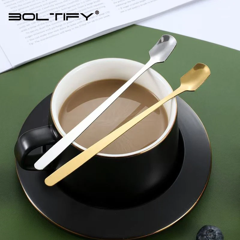 Kitchen Bar Tea Long-Handle Coffee Stirrers Milk Spoon Teaspoon Coffeeware Coffee-Scoop Kitchen Teaspoons Tableware Accessories