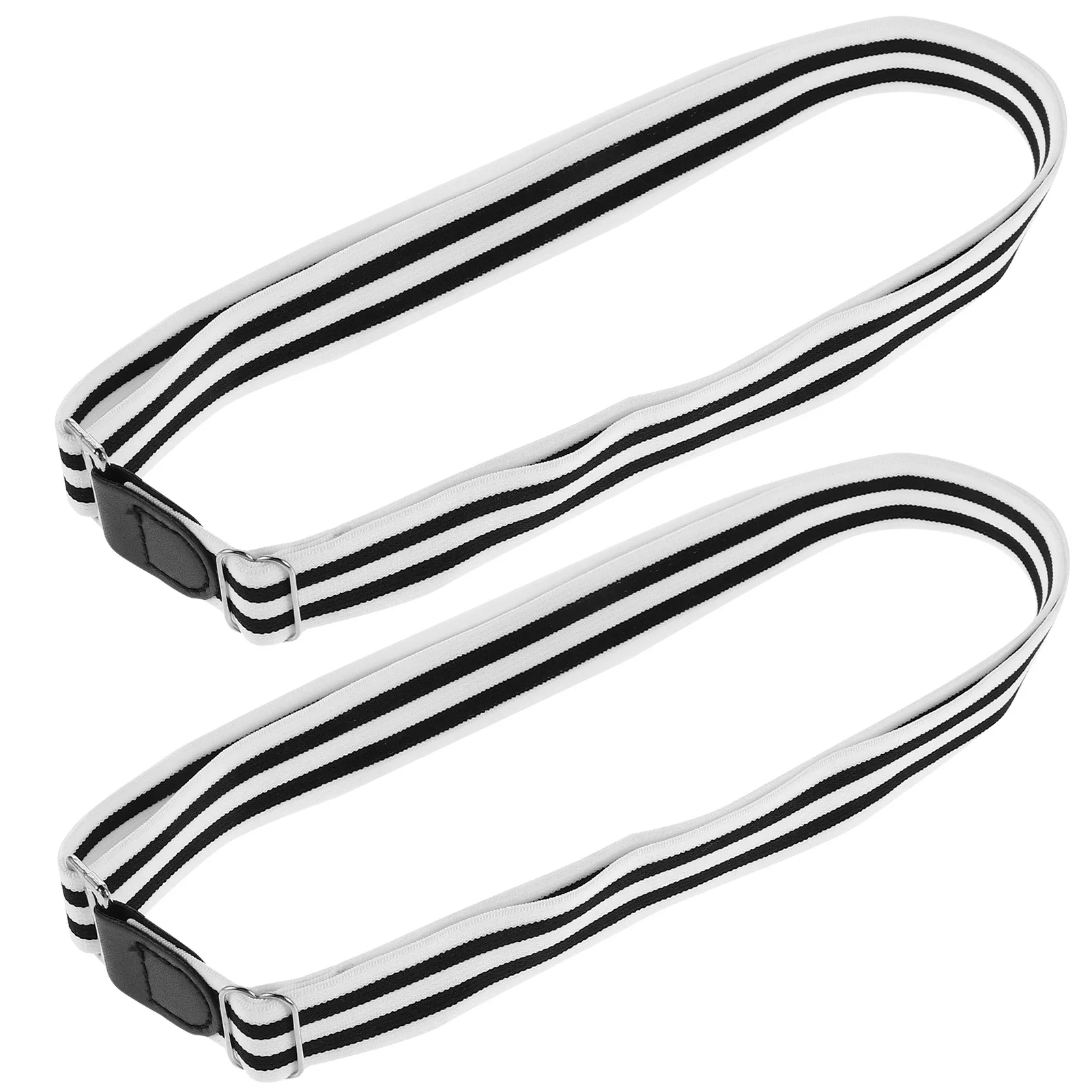 Camisa ajustable antideslizante para hombre y mujer, cinturón resistente a las arrugas, accesorios de viaje de negocios diarios, 2 uds.