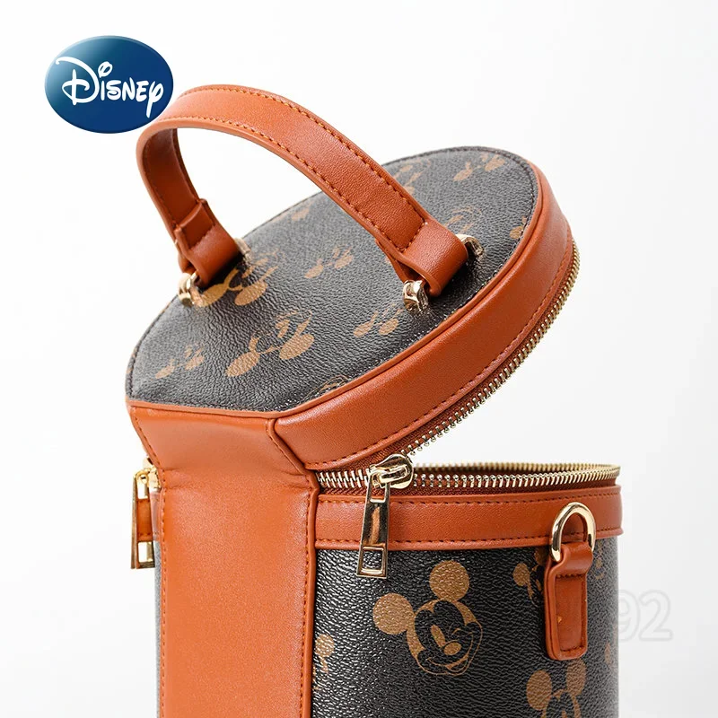 Disney Mickey Original New Women's Shoulder Bag Luxury Brand Women's Bag High Quality Large Capacity Cartoon Fashion Handbag