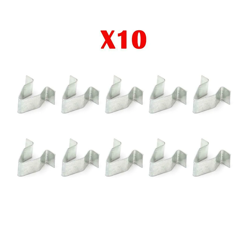 

10pcs Metal Trim Panel Clips Seat 16mm Boot Tailgate Interior Lining 4A0867276B 3B9867289 For Skoda For Passat Car Accessory