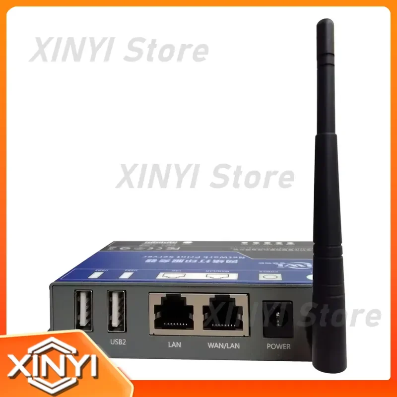 Wifi Printing Server for HP Canon Epson Printer Sharing USB 1 Port 2 Port Office Home Printer Network Adapter Print Server