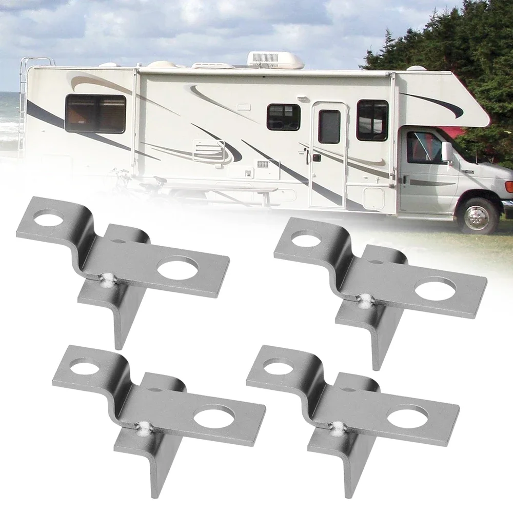 

4 шт. кронштейны для крепления аккумулятора, большой набор удерживающих батареи для автодома, для морских гольф-каров на колесах, нержавеющая сталь