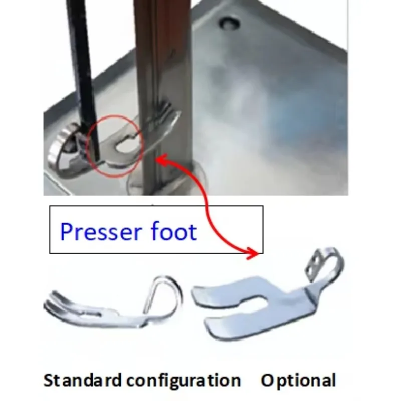 Macchina da cucire industriale per affilare e tagliare indumenti automatica