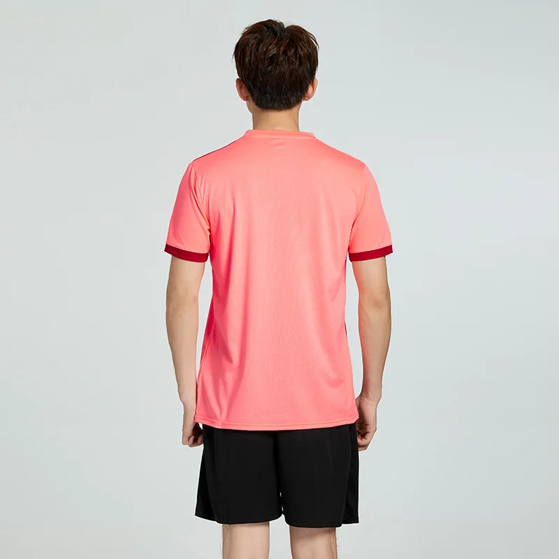 Men's Running Set 2026 Summer Breathable Quick Dry Mesh Sportswear 4