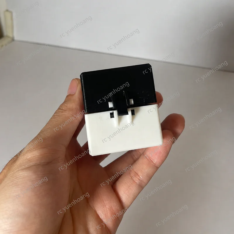 1PCS For DJI Mic Mini Mobile Version 3D Printed Storage Case Protective Holder Single Microphone Box Charging Port Buckle Pin