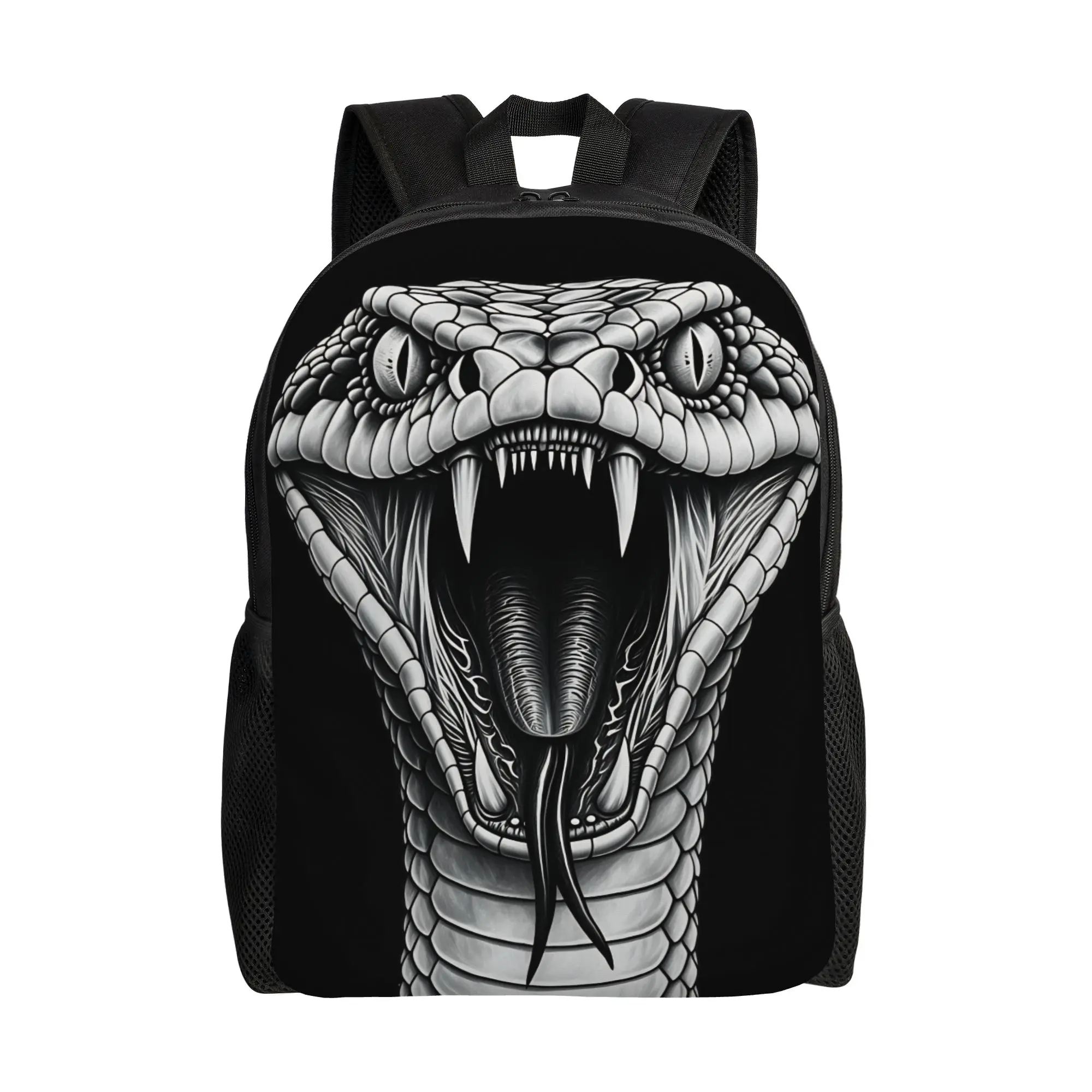 Snake Backpack  Cool Backpacks Student Sport Large School Bags Design Rucksack