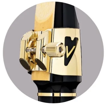 France Vandoren Clarinet Eb ALTO Bb Soprano Tenor MO Series Ligature Hat Hard  rubber mouthpiece ligature and cap
