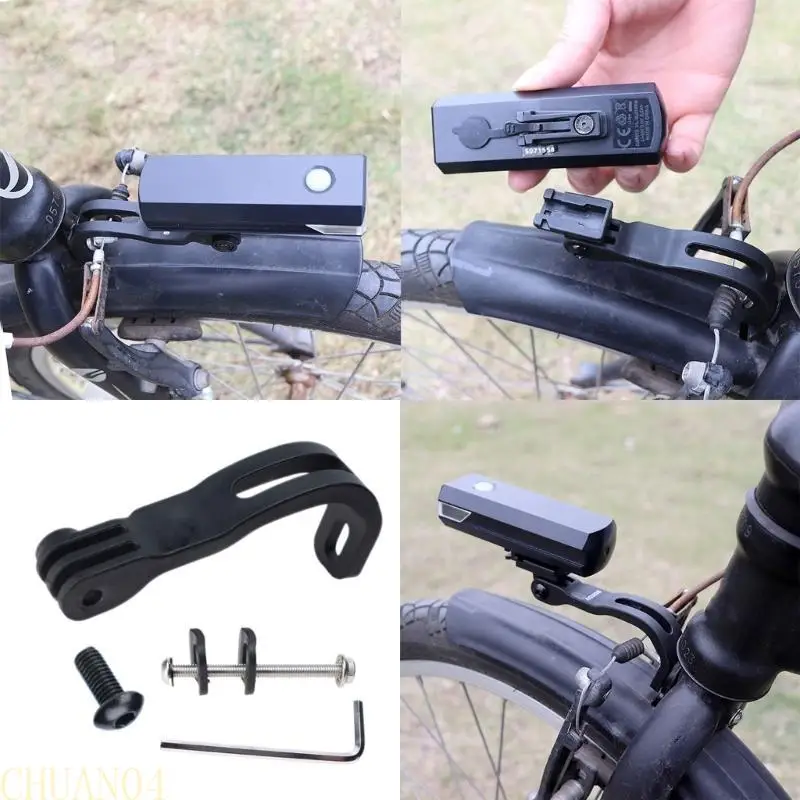 

A1A2 Light weight Action Camera Extension Brackets Securely Attaches to Bicycles Fork for Adventure Filming