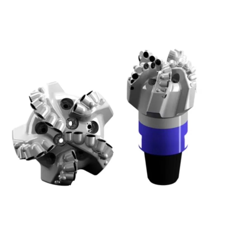High Speed PDC Drill Bit Polycrystalline Diamond Compact Bit Durable Mining Drilling Tool For Rock Well Drilling