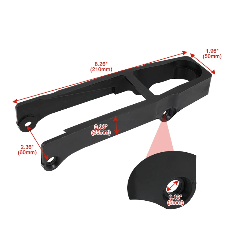 Motorcycle Rear Swingarm Chain Slider Accessories For Honda XL600R XL350R XR200R XL250R XR250R 1985-2002 3