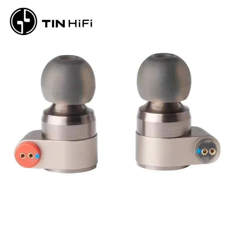 

TINHIFI T2 Double Dynamic Driver HIFI in Ear Earphones T2 2PIN Audio IEMs Bass DJ CNC Metal 3.5mm with 0.78mm 2Pin Detachable