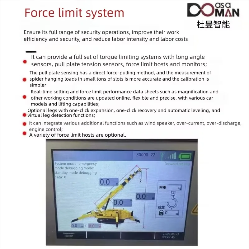 High Performance CAN Digital Bus Wireless Remote Controller 4 Joystick AAA Battery LED 433 MHz 24V 100m Control Distance