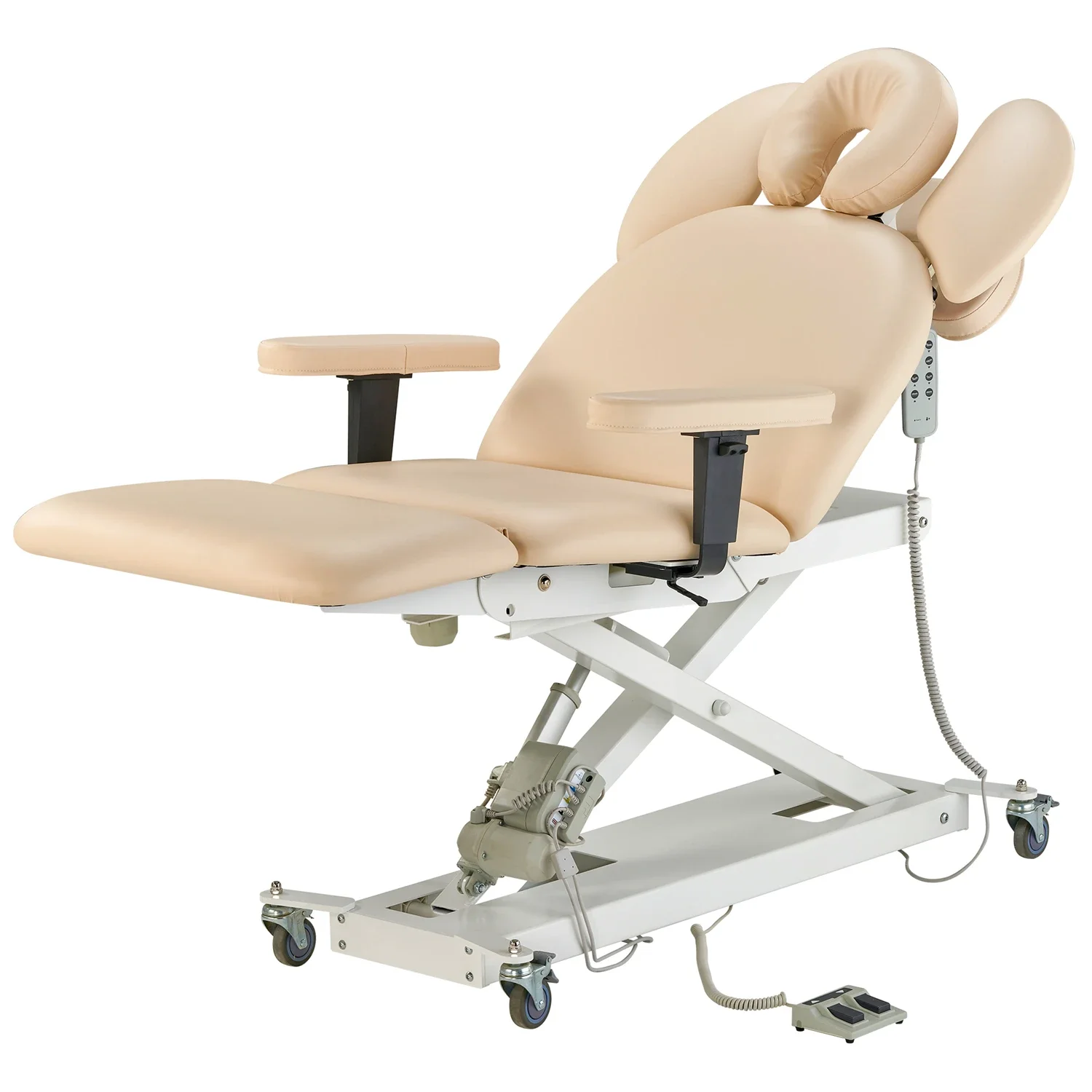 Mt Royal-SPA China Factory Professional Backrest 3 Section Massage Table Electric Spa Salon Bed Facial Bed Hospital Exam Bed