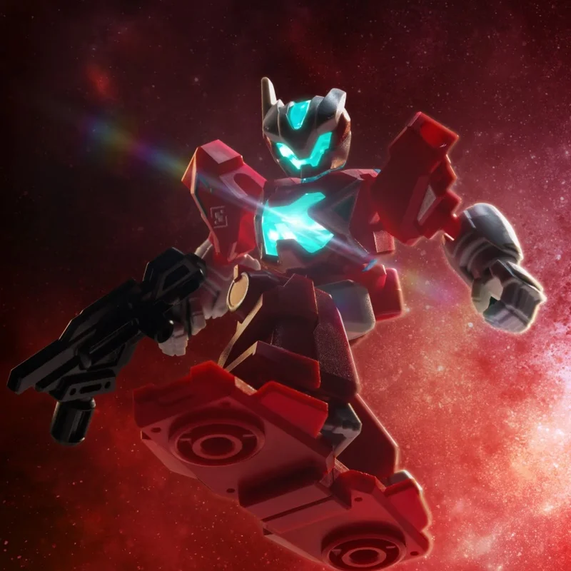 Hot Blokees Transformers Astral Rally Defender Version Blind Box Optimus Prime Megatron Action Figures Assembled Movable Models