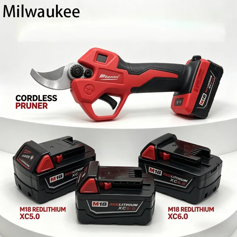 

8.0Ah Milwaukee M18 21700 Lithium Ion Battery 5.0Ah Interchangeable 18V for M18HB8 M18B6 Power Tools Compatible with 48-11-1860