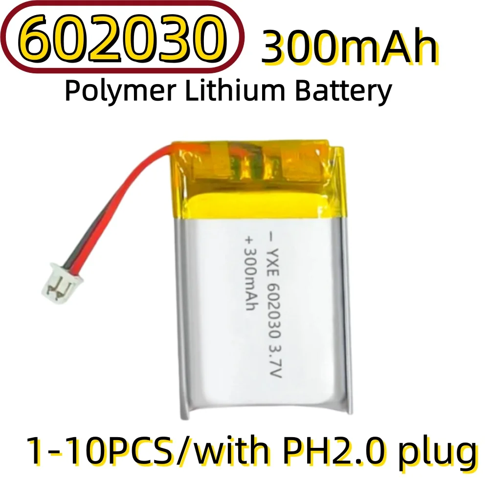 602030 300mAh Lithium Rechargeable Battery 3.7V For Switch HAC 006 HAC-015 HAC-016 HAC-A-JCL-C0 HAC-A-JCR-C0 Switch NS Joy-Con
