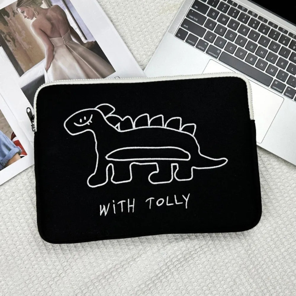 

Tablet Cover Bags 15.6 Inch Cartoon Laptop Bag Cat Dog Tablet Sleeve Bag Kawaii Bear Girl Computer Bag File Package