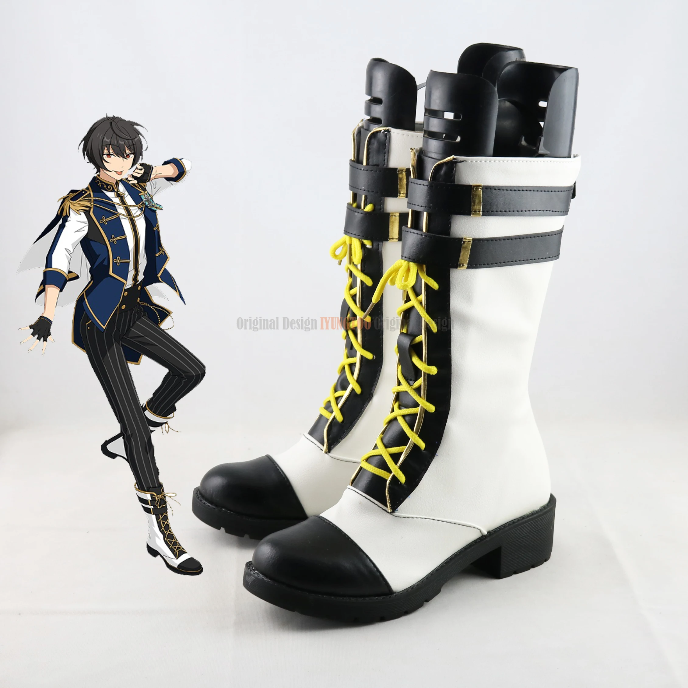 Ensemble Stars  Sakuma Ritsu Anime Characters Shoe Cosplay Shoes Boots Party Costume Prop