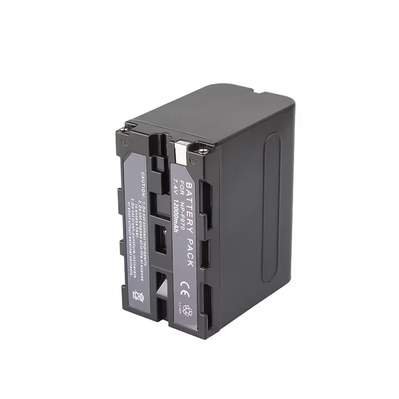 12000mAh NP-F970 NPF-960 is suitable for replacing Sony LED video monitor photography light rechargeable battery