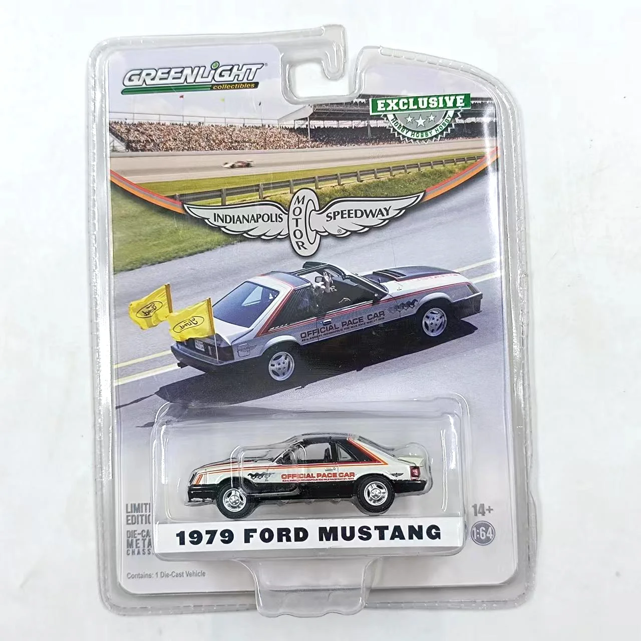 

Diecast Alloy Greenlight 1:64 1979 Ford Mustang Car Model Simulation Static Display Classic Vehicle Adult Collection Toys