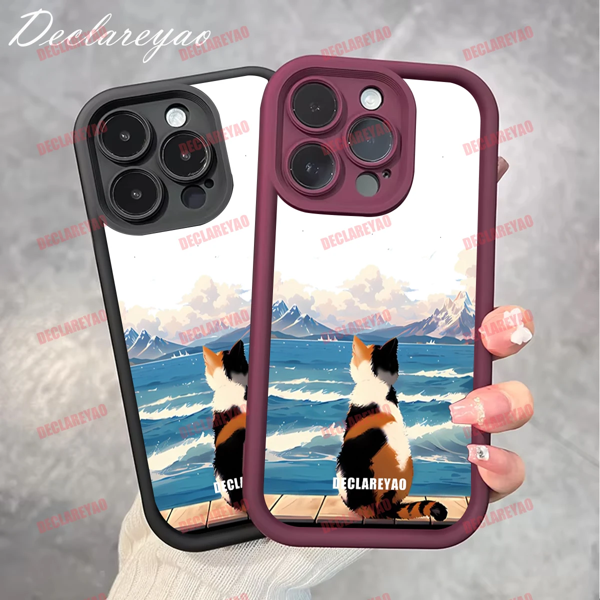 DECLAREYAO ماتي ضوء سليم بولي TPU لينة Coque ل Xiaomi Mi 12T 10T 13 11X 14T 13T لايت 12 9T 8 Pro 15 11 حافظة مقاومة للصدمات