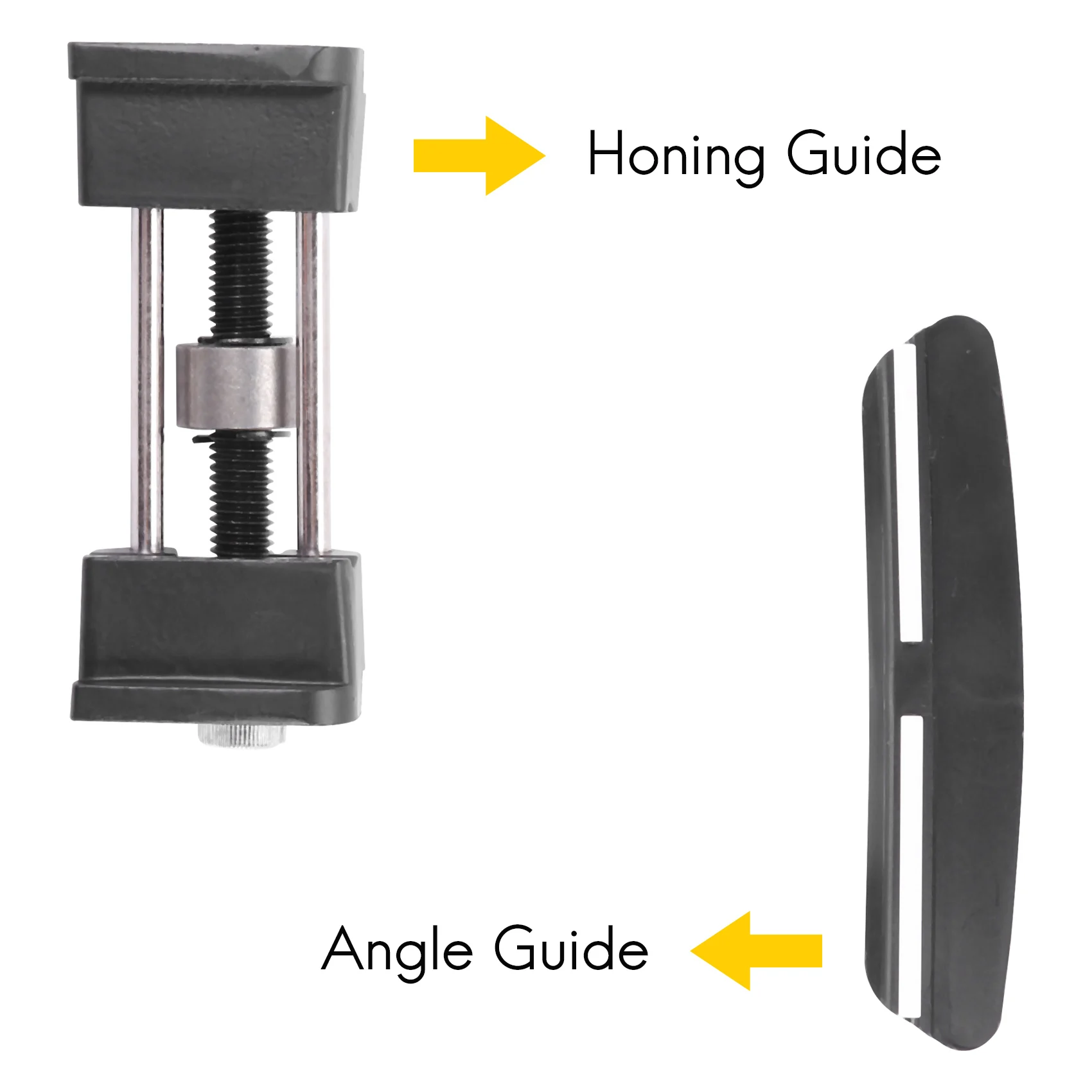 Honing Guide and Angle Tool Set - Chisel Sharpening Jig & Knife Sharpener Angle Tool Kit for Knives and Wood Chisels