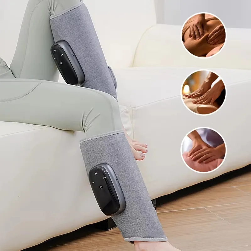 2.5-Liter air-compressed calf leg massager for circulation and relaxation