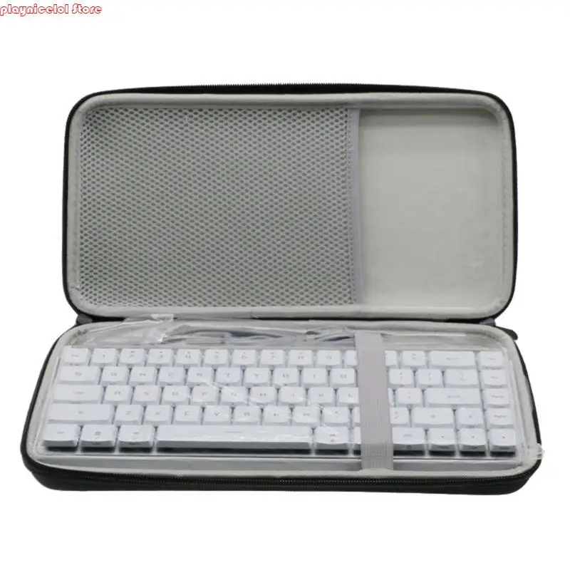 E8BA Hard Travel Reemplazo caja transporte para Rog Falchion Rx Bequeo perfil bajo teclados inalámbricos Mecánicos