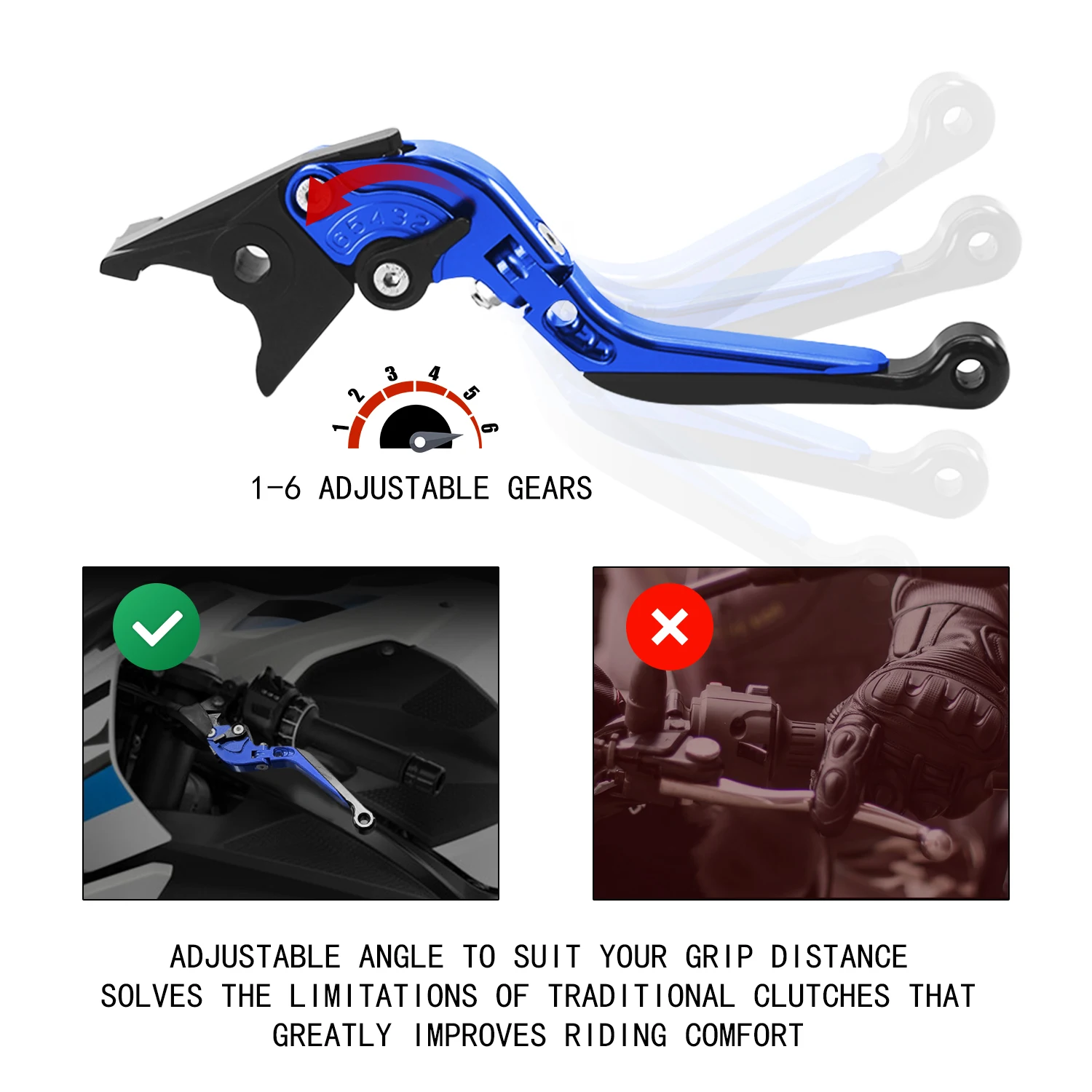 NEW For XMAX 300 XMAX400 xmax250 X-MAX 125 2016-2024 Motorcycle Adjustable Folding Brake Clutch Levers Extendable Handles Lever 5