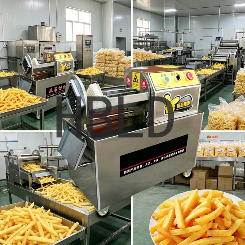 Electric Potato Chip Machine Multifunctional Fully Automatic Vegetable Cutter for Commercial & Household Kitchen Use