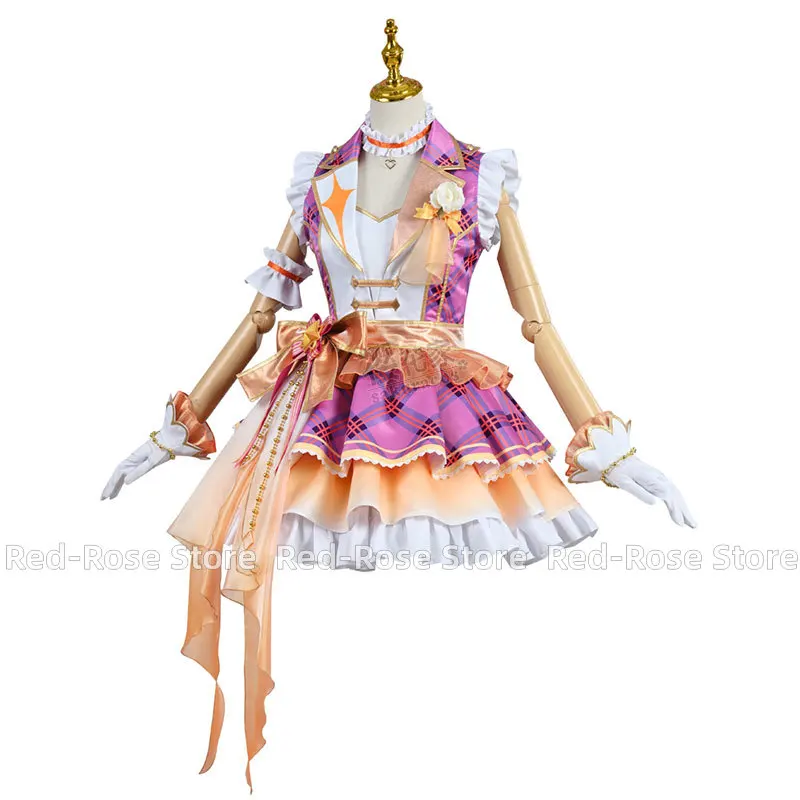 Anime Lovelive Liella Fresh Live Tang KeKe Shibuya Kanon Arashi Chisato Idol SJ Uniform Cosplay Costume Party Outfit