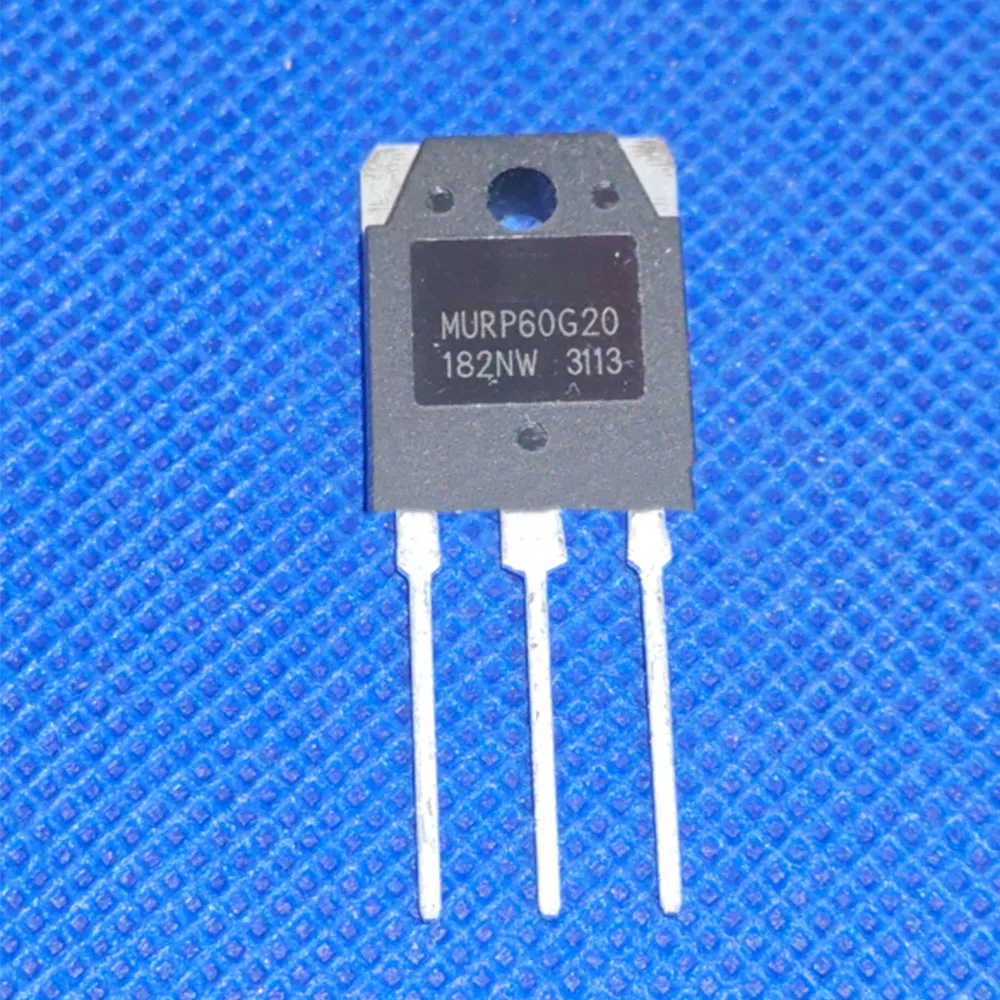 5 قطعة/الوحدة MURP60G20 60A 200 فولت صمام ثنائي الانتعاش السريع لآلة لحام TO-3P