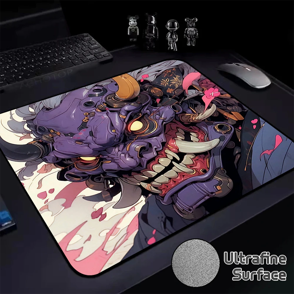 

Ultrafine Surface 400x450MM Mouse Mat Japanese Oni Mouse Pad Speed Gaming High-Grade Mousepad Gamer Desktops Computer Desk Mat