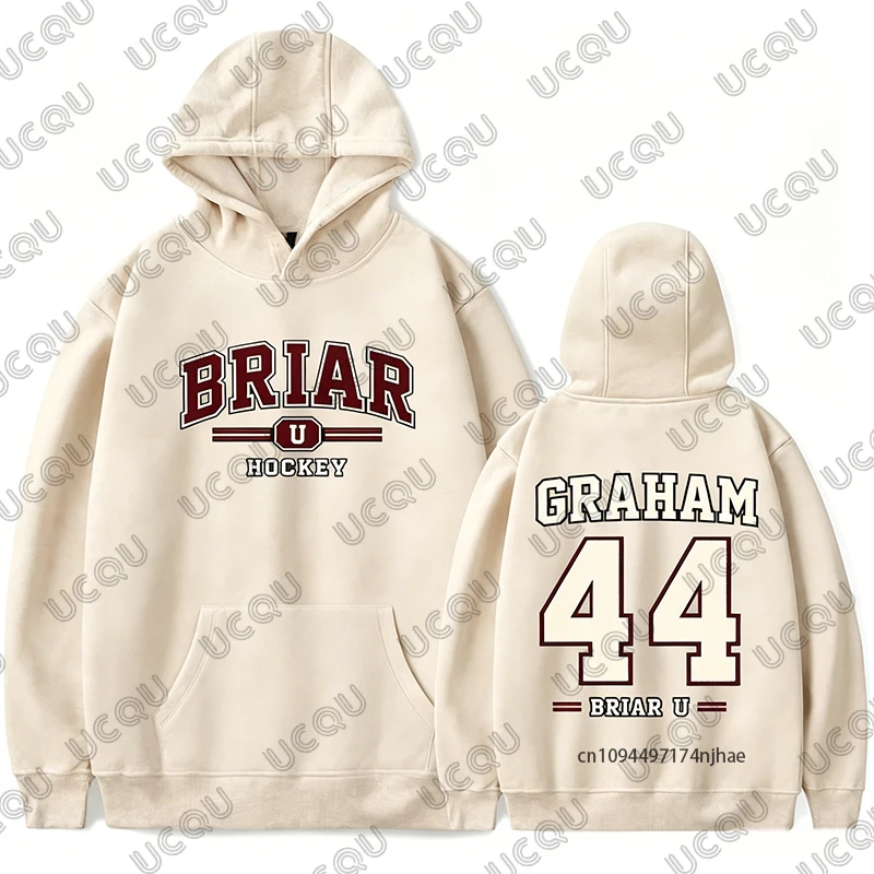 2026 Off Campus Briar University Graham 44 Baumwoll-Hoodies für Männer und Frauen, langärmelige Pullover, lässige Sportbekleidung, übergroße Oberteile – Detail 6