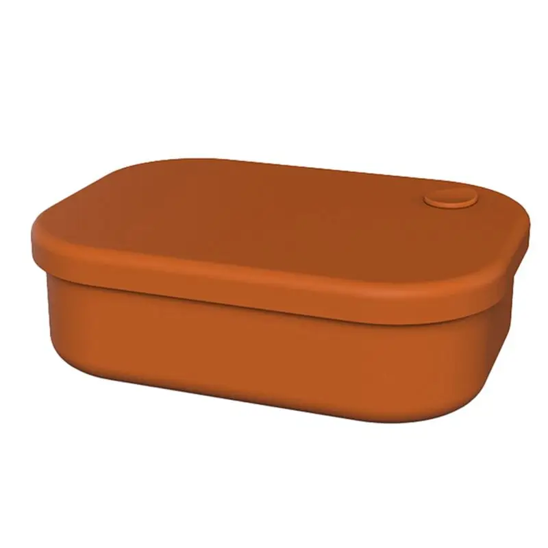 A44Z-Bento Box,Food Storage Leak-Proof Box, Snack Container,Silicone Food Holder, Microwave Heating, Lunchbox For Kid Adult