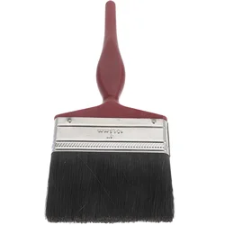 Red Handle Paint Brushes Mixed Bristle Stain Brush For Walls Fence Painting Tools Professional Plastic Handle