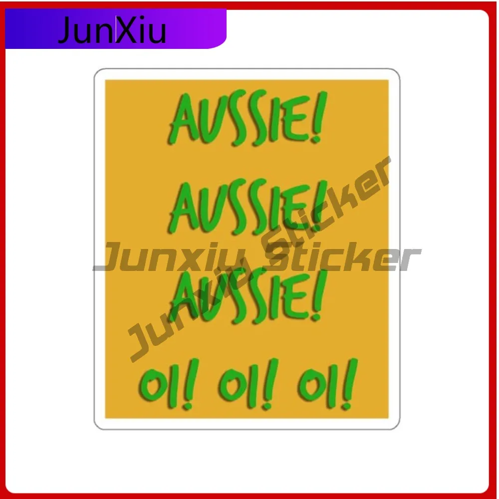 

Australian Pride Sticker Aussie Australia Souvenir Decal Car Bumper Water Bottle Laptop Scratch-proof Exterior Decal X 500 Motor