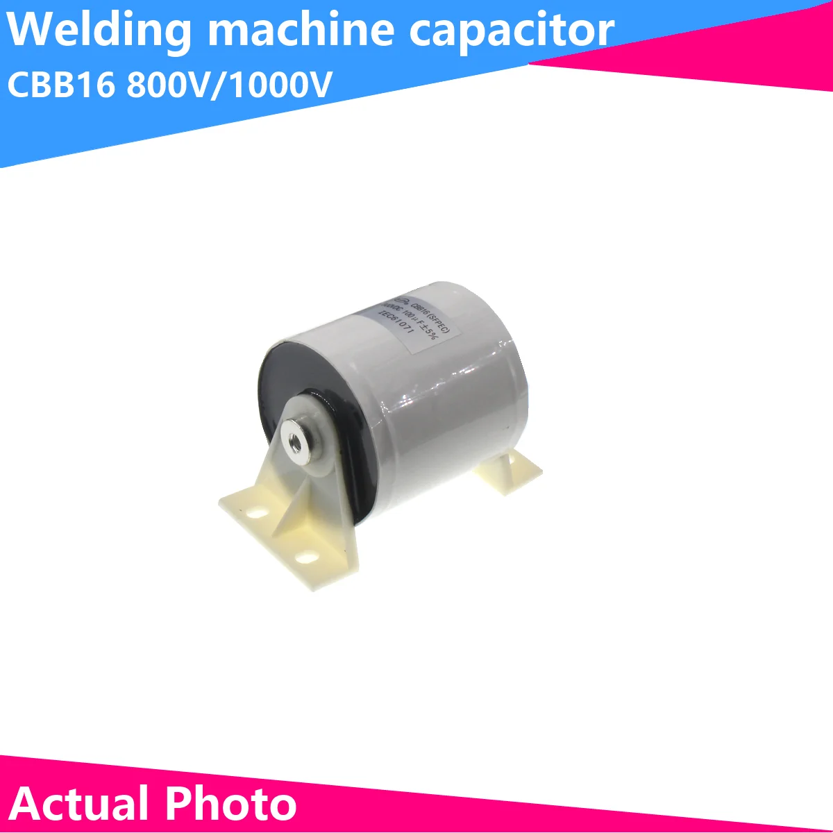 CBB16 welding machine capacitor 800V/1000V 30UF/40UF/100UF IGBT inverter welding machine electric absorption capacitor