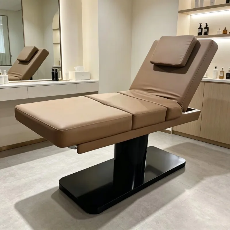 Facial Spa Treatment Salon PU Leather Massage       Luxury Lash Bed
