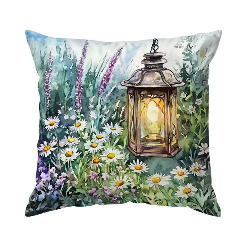 Vintage Truck  Butterfly throw pillow cover with short plush print for living room sofa decoration cushion cover pillow covers