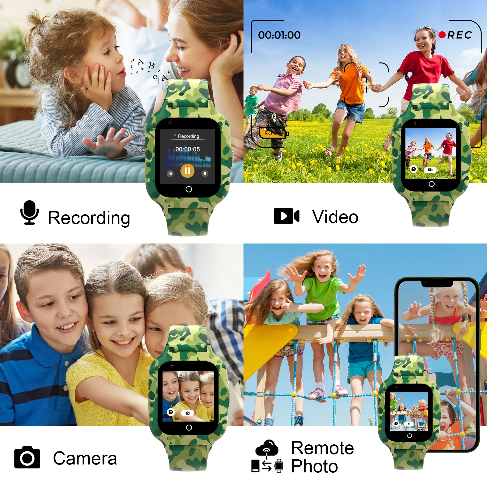 Wonlex 4G الأطفال ساعة ذكية GPS واي فاي شاشة الكاميرا المقتفي مكالمة فيديو KT22s SOS بلوتوث مخزن APP WhatsApp SmartWatch Kids