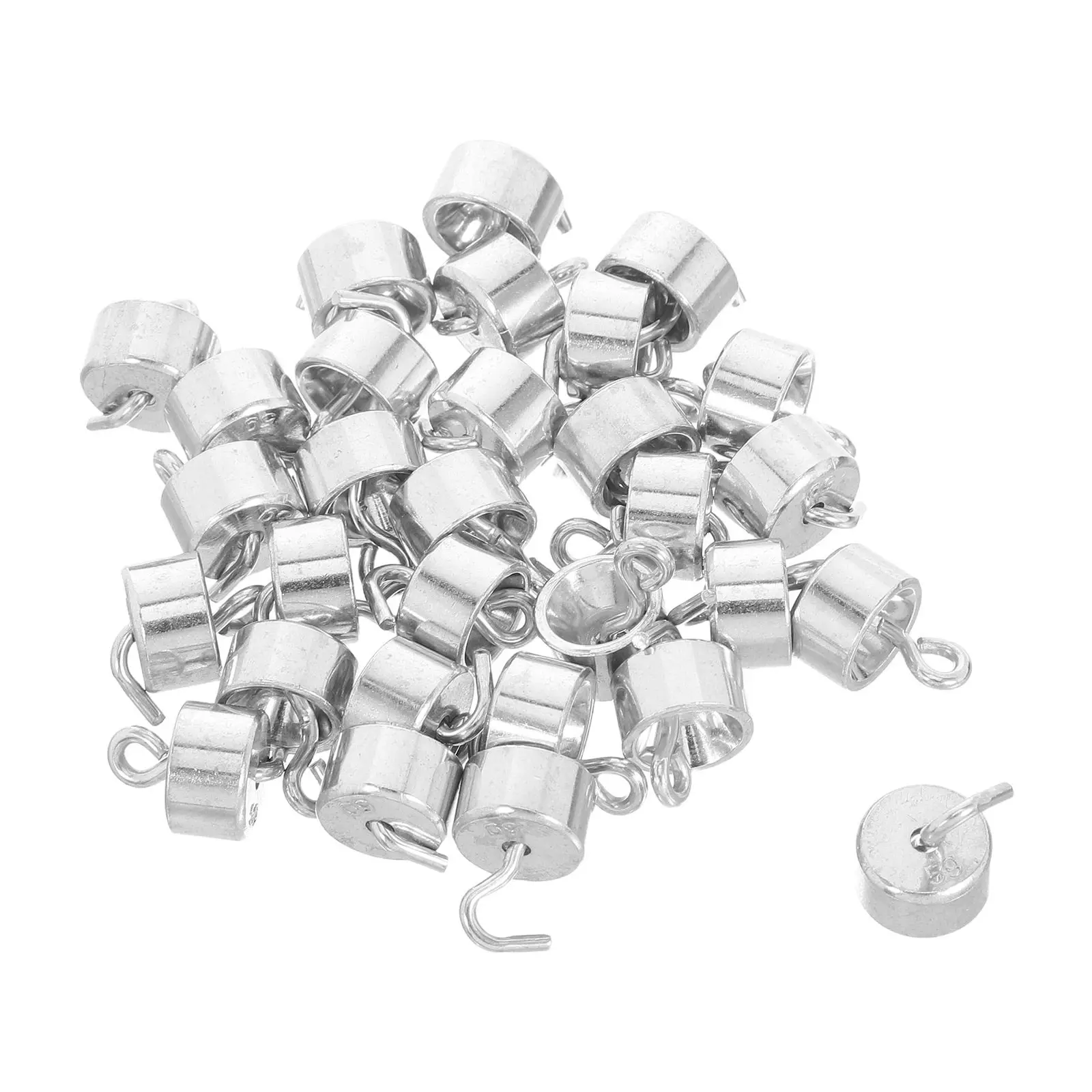

10Pcs Hooked Calibration Weights Iron Durable for Scientific Lab Experiments Physics Study Calibration