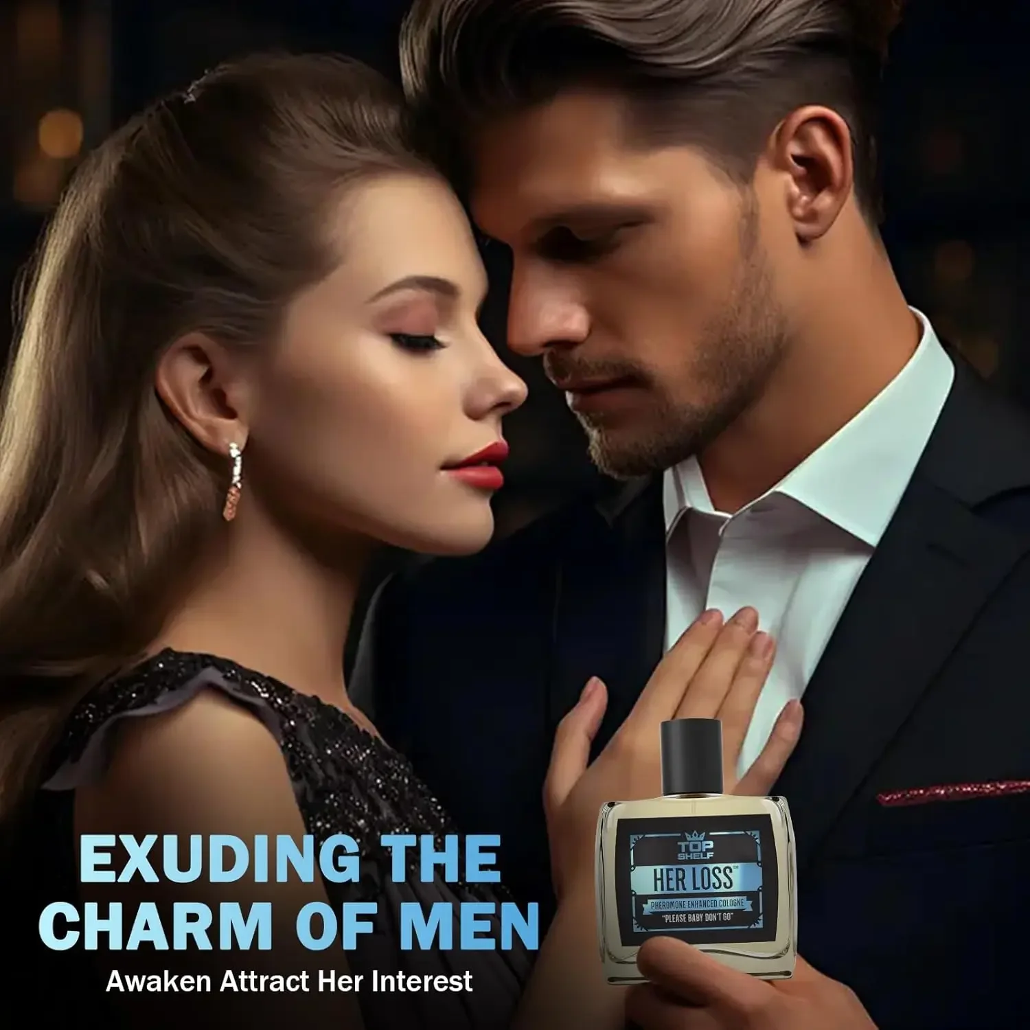 Her Loss Cologne untuk Pria (𝐏𝐡𝐞𝐫𝐨𝐦𝐨𝐧𝐞 𝐄𝐧𝐡𝐚𝐧𝐜𝐞𝐝) - 50ml EDP Spray |   Tahan Lama