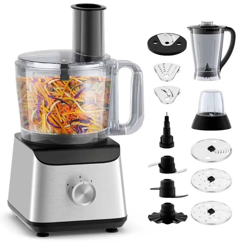 1500 Watt Household Food Processor 2.5L Processing Bowl Electric Multifunctional Food Processor Blender