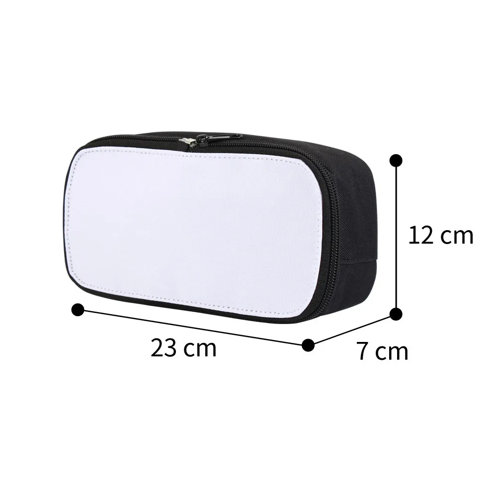 Sublimation Heat Transfer Polyester Pen Bag Blank Printing For Custom DIY Batch Creative Gift Bag Makeup Bag