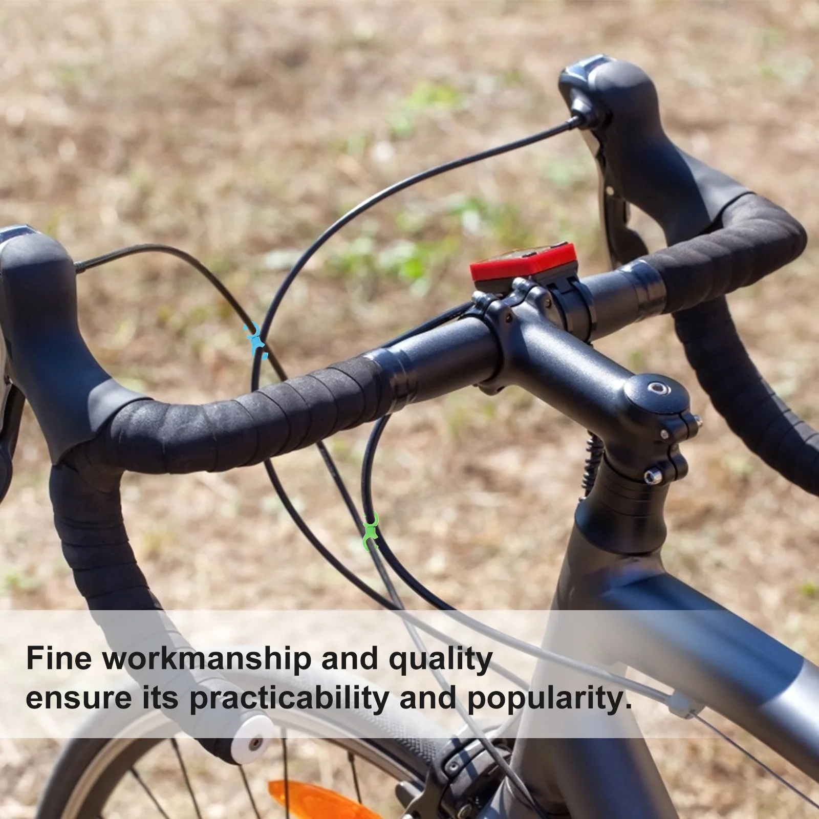 

50 шт., фиксирующий зажим для велосипедной линии, C-образная пряжка, качественный материал, зажимы для проводов для шоссейного велосипеда, разноцветные зажимы для проводов