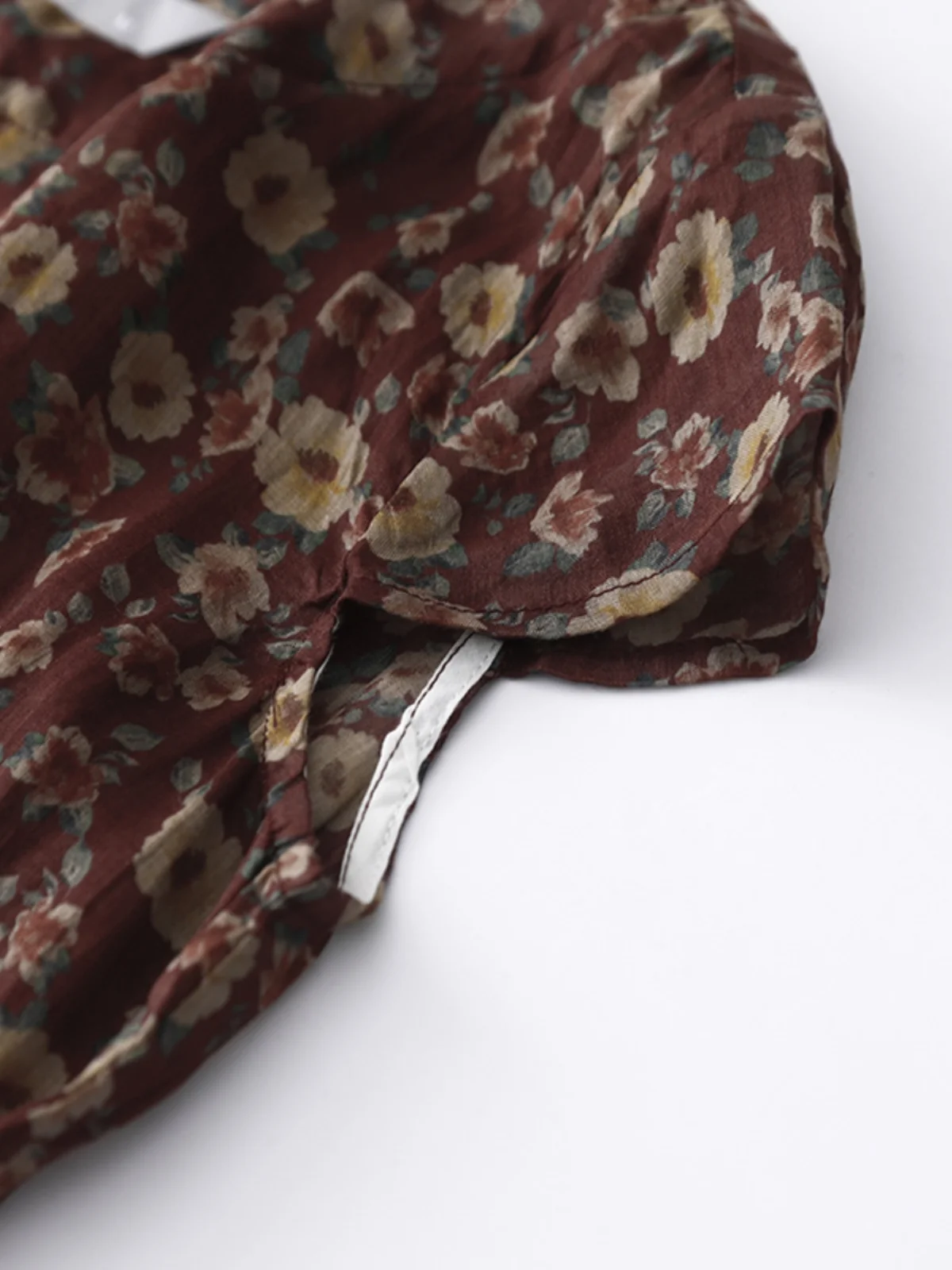 العلامة التجارية الجديدة القطن لين دكتور مع الخصر Cinching كبير سوينغ ريترو طباعة ألف خط ميدي تنورة للنساء موسم الصيف الجولة Ne #3