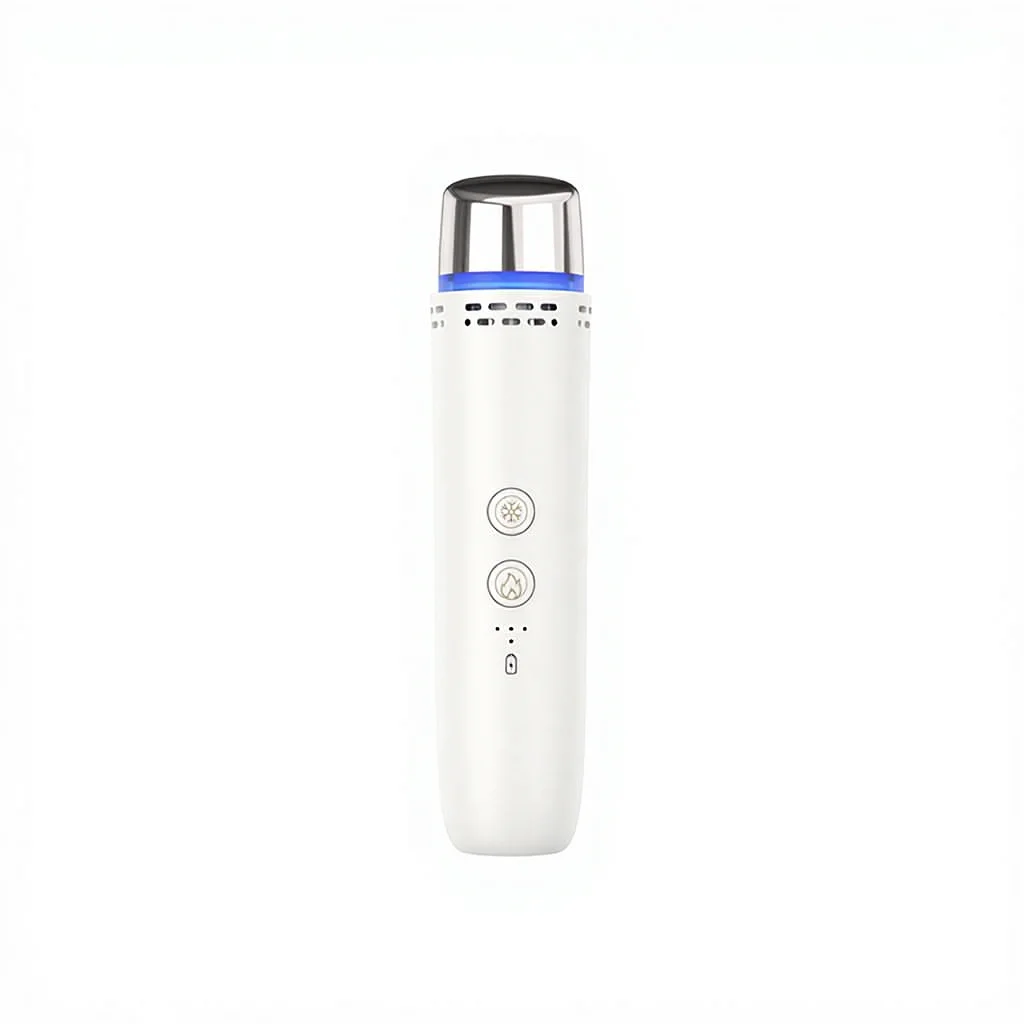 Eye Massage Device-Cold & Hot Treatment for Eyes to Reduce Swelling & Fade Wrinkles-Beauty Stick Aluminum Alloy for Facial Care