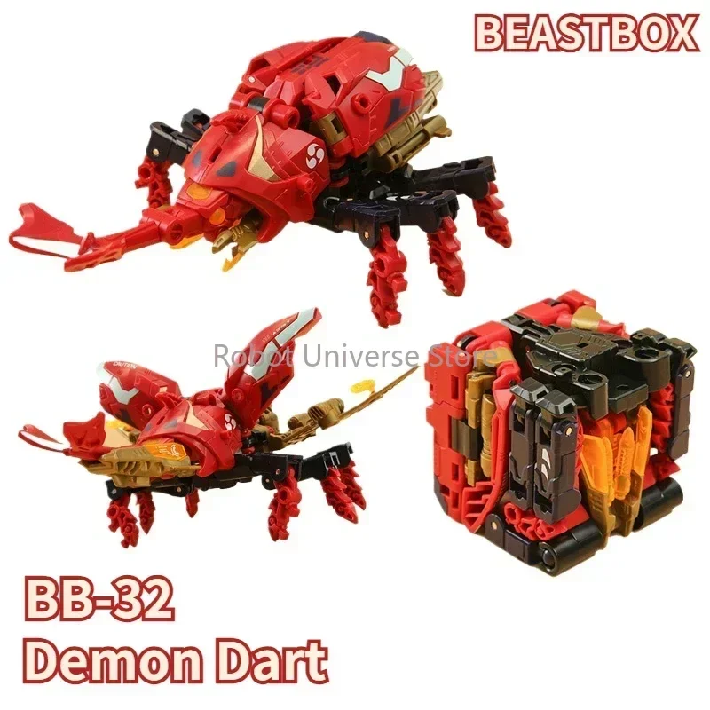 52TOYS Beastbox BB-32 Demon Dart Beetle Deformation Toys Action Figure, Collectible Converting Toys, Gift for Teens and Adults