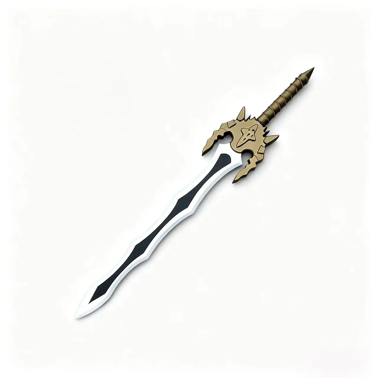 Flame Master Anime Take On Me- Love Dark Sword Cosplay Props  Halloween Carnival Cosplay Party Props Accessories Game Fans Gift